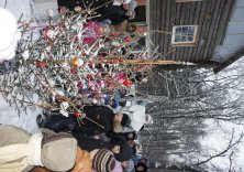 Рождественский праздник в Троицком храме с.Ивашево (продолжение представления на улице).
